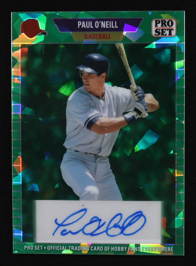Paul O'Neill/Tino Martinez 2024 Leaf Pro Set Dual Multi-Mash Up Green Crystal Autographs #MU30 #4/6 at PristineAuction.com Paul O'Neill/Tino Martinez 2024 Leaf Pro Set Dual Multi-Mash Up Green Crystal Autographs #MU30 #4/6 at PristineAuction.com