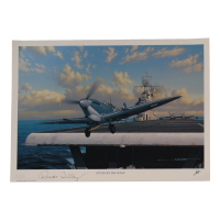 Reade F. Tilley Signed Stan Stokes "Stung By The Wasp" Lithograph (AIV) at PristineAuction.com