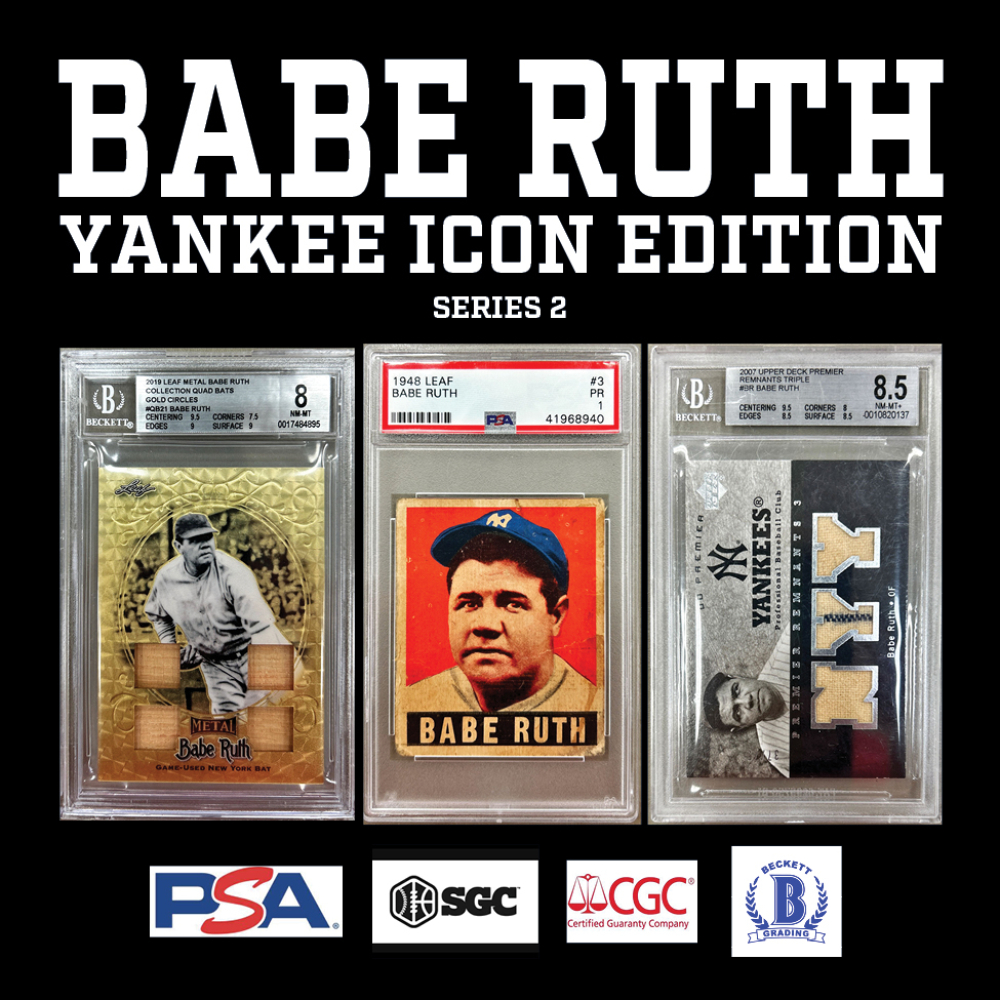 Break King "BABE RUTH YANKEE ICON EDITION" Mystery Box/Pack Series 2 at PristineAuction.com Break King "BABE RUTH YANKEE ICON EDITION" Mystery Box/Pack Series 2 at PristineAuction.com