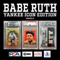Break King "BABE RUTH YANKEE ICON EDITION" Mystery Box/Pack Series 2 at PristineAuction.com