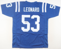 Darius Leonard Signed Jersey (Beckett) at PristineAuction.com