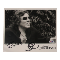 Jose Feliciano Signed 8x10 Photo Inscribed "Best Wishes" (PSA) at PristineAuction.com