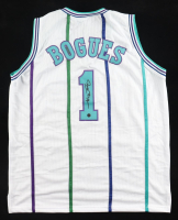 Muggsy Bogues Signed Jersey (AWM) at PristineAuction.com