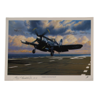 Guy Bordelon Signed Stan Stokes "Working The Night Shift" Lithograph Inscribed "VC-3" (AIV) at PristineAuction.com