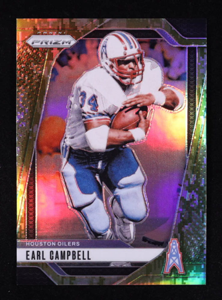 Earl Campbell 2024 Panini Prizm Prizms Forest Camo #297 #11/15