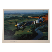 Roland Beamont Signed Stan Stokes "The Exterminator" Lithograph (AIV) at PristineAuction.com
