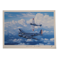 Joe M. Bean Signed Stan Stokes "Birth Of A Legend" Lithograph (AIV) at PristineAuction.com
