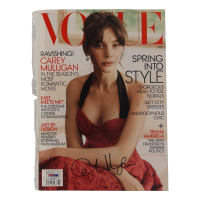 Carey Mulligan Signed 8x11 Magazine Cover Page (PSA) at PristineAuction.com