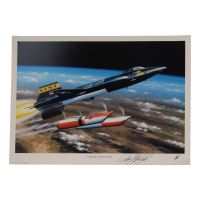 William Knight Signed Stan Stokes "Faster and Higher" Lithograph (AIV) at PristineAuction.com