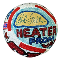 Bob Feller Signed CarterX Custom Hand-Painted 1/1 Baseball (JSA) at PristineAuction.com