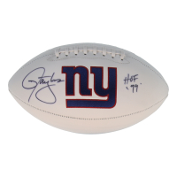 Lawrence Taylor Signed Giants Logo Football Inscribed "HOF '99" (JSA) at PristineAuction.com