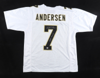 Morten Andersen Signed Jersey Inscribed "HOF 2017" (PSA) at PristineAuction.com