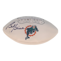 Bob Griese Signed Dolphins Logo Football (JSA) at PristineAuction.com