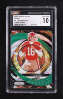 Joe Montana 2024 Panini Prizm Portals Green Wave #1 (CGC 10) at PristineAuction.com