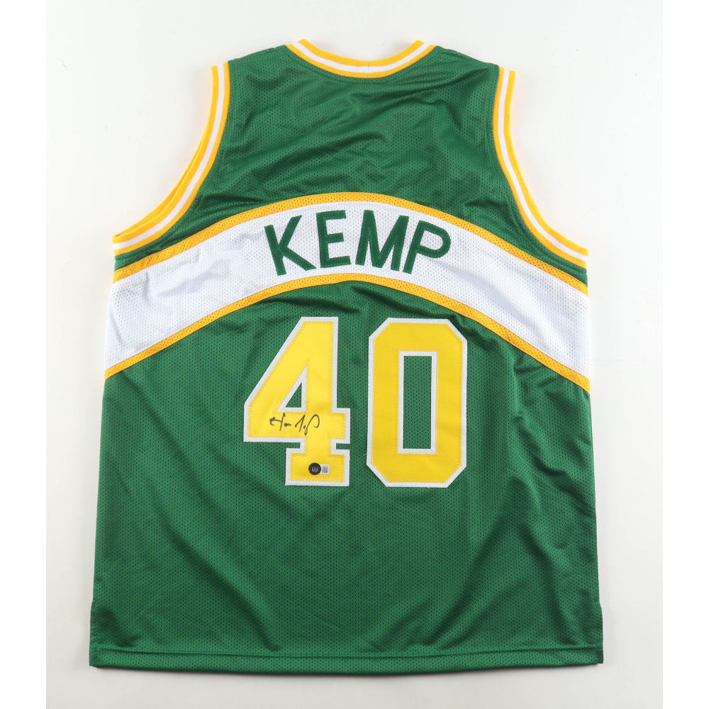 Shawn Kemp Signed Jersey (Beckett) at PristineAuction.com