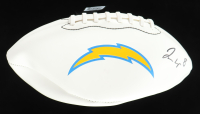 Omarion Hampton Signed Chargers Logo Football (Beckett) at PristineAuction.com