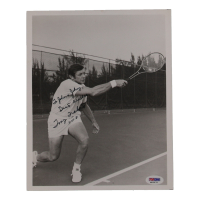 Tony Trabert Signed 8x10 Photo Inscribed "Best Wishes" & "5-27-81" (PSA) at PristineAuction.com
