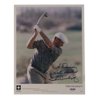 Tom Weiskopf Signed 8x10 Photo Inscribed "Best Wishes" (PSA) at PristineAuction.com