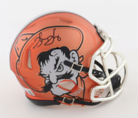 Thurman Thomas Signed Oklahoma State Cowboys Speed Mini Helmet (Beckett) at PristineAuction.com