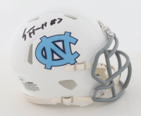 Sam Howell Signed North Carolina Tar Heels Speed Mini Helmet (JSA) at PristineAuction.com