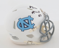 Sam Howell Signed North Carolina Tar Heels Speed Mini Helmet (JSA) at PristineAuction.com