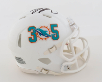 Jordan Phillips Signed Dolphins Speed Mini Helmet (JSA) at PristineAuction.com