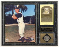 Bill Mazeroski Signed Pirates Photo Plaque Display (Beckett) at PristineAuction.com