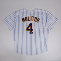 Paul Molitor Signed Brewers Majestic Authentic Jersey (Beckett) at PristineAuction.com