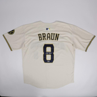 Ryan Braun Signed Brewers Nike Authentic Jersey (Beckett) at PristineAuction.com