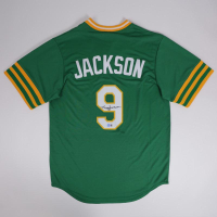 Reggie Jackson Signed Athletics Nike Authentic Jersey (Beckett) at PristineAuction.com