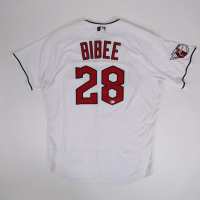 Tanner Bibee Signed Guardians Nike Authentic Jersey (MLB) at PristineAuction.com