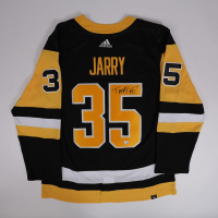 Tristan Jarry Signed Penguins Adidas Authentic Jersey (Fanatics) at PristineAuction.com