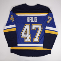 Torey Krug Signed Blues Fanatics Authentic Jersey (Fanatics) at PristineAuction.com