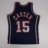 Vince Carter Signed Nets Mitchell & Ness Authentic Jersey Inscribed "HOF 24" (Fanatics) at PristineAuction.com