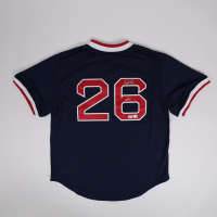Wade Boggs Signed Red Sox Mitchell & Ness Authentic Jersey Inscribed "HOF 05" (Fanatics & MLB) at PristineAuction.com