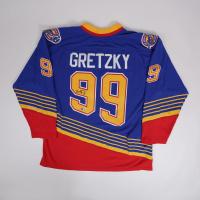 Wayne Gretzky Signed Blues Mitchell & Ness Authentic Jersey (Beckett) at PristineAuction.com
