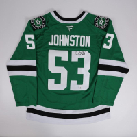 Wyatt Johnston Signed Stars Fanatics Authentic Jersey (Fanatics) at PristineAuction.com