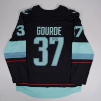 Yanni Gourde Signed Kraken Fanatics Authentic Jersey (Fanatics) at PristineAuction.com