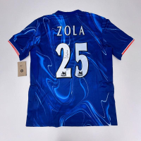 Zola Gianfranco Signed Chelsea Nike Authentic Jersey (Beckett) at PristineAuction.com