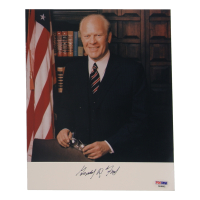 Gerald R. Ford Signed 8x10 Photo (PSA) at PristineAuction.com