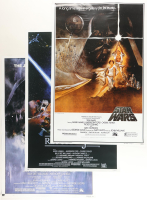 Complete Set of (3) "Star Wars" 24x36 Movie Posters with "Star Wars", "The Empire Strikes Back" & "Return of the Jedi" at PristineAuction.com