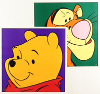 Set of (2) Disney Winnie the Pooh and Tigger Lithographs at PristineAuction.com