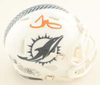 Tyreek Hill Signed Dolphins Salute to Service Alternate Speed Mini Helmet (Beckett) at PristineAuction.com