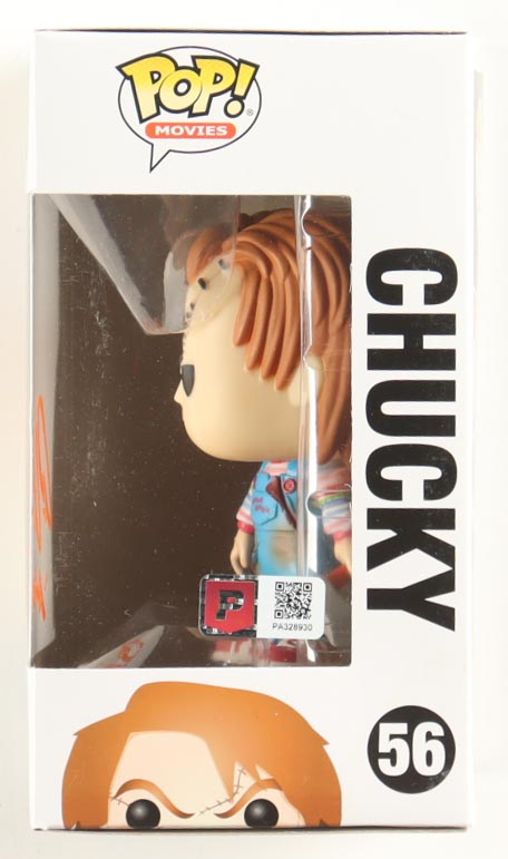 Alex Vincent Signed "Child's Play 2" #56 Chucky Funko Pop! Inscribed "Andy" (PA) at PristineAuction.com Alex Vincent Signed "Child's Play 2" #56 Chucky Funko Pop! Inscribed "Andy" (PA) at PristineAuction.com