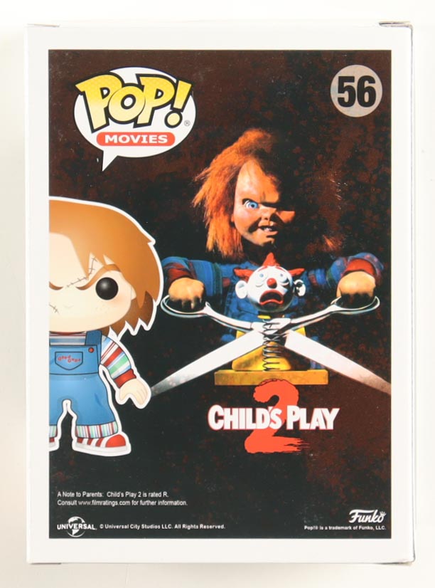 Alex Vincent Signed "Child's Play 2" #56 Chucky Funko Pop! Inscribed "Andy" (PA) at PristineAuction.com Alex Vincent Signed "Child's Play 2" #56 Chucky Funko Pop! Inscribed "Andy" (PA) at PristineAuction.com
