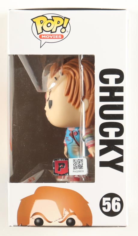 Alex Vincent Signed "Child's Play 2" #56 Chucky Funko Pop! Inscribed "Andy" (PA) at PristineAuction.com Alex Vincent Signed "Child's Play 2" #56 Chucky Funko Pop! Inscribed "Andy" (PA) at PristineAuction.com