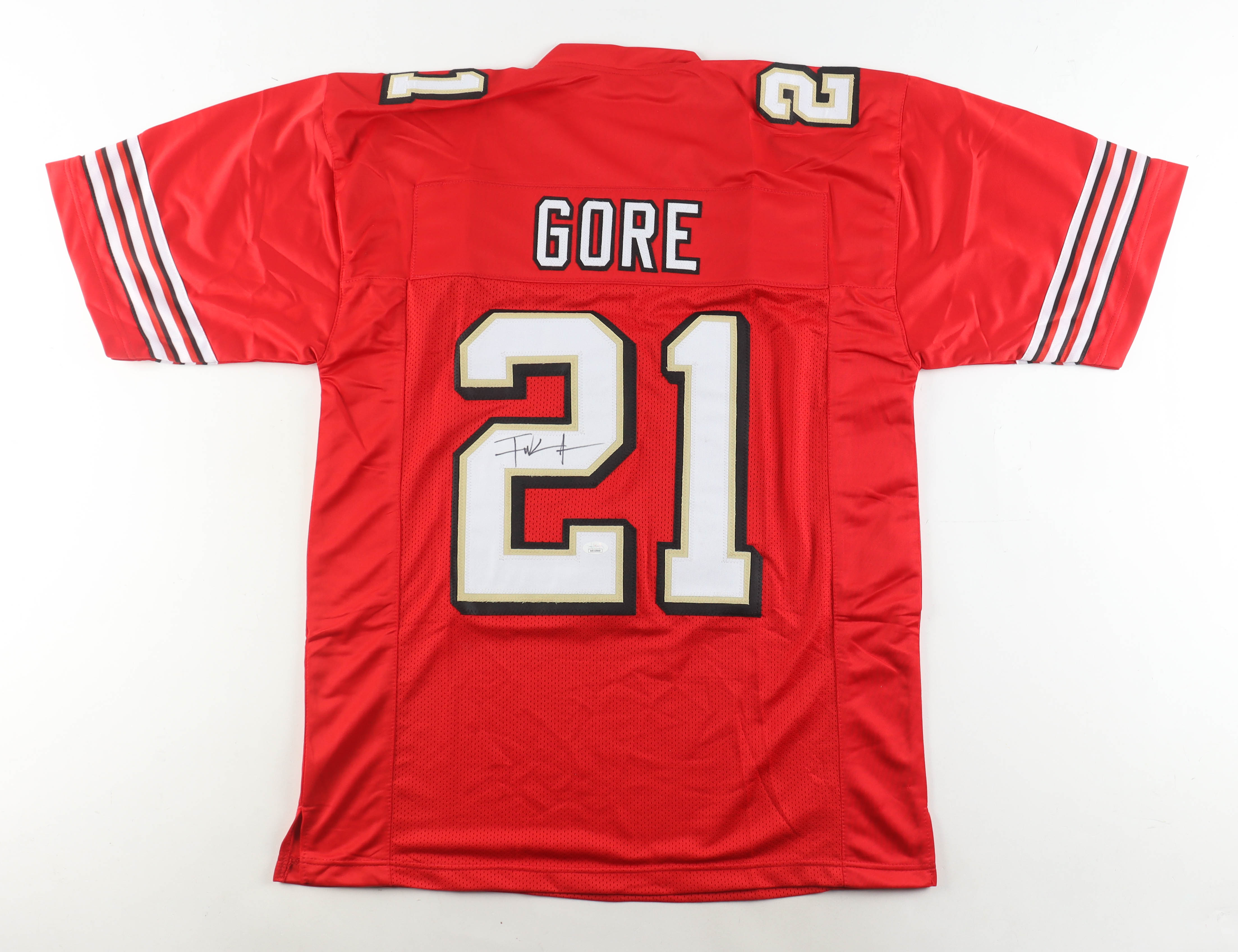 Frank Gore Signed Jersey (JSA) at PristineAuction.com Frank Gore Signed Jersey (JSA) at PristineAuction.com