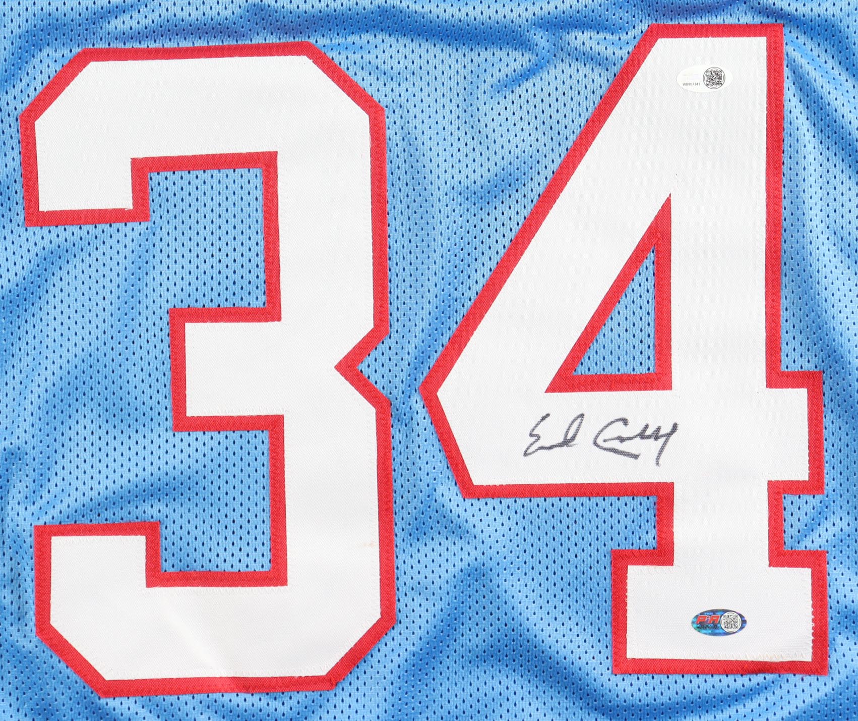 Earl Campbell Signed Jersey (JSA) at PristineAuction.com Earl Campbell Signed Jersey (JSA) at PristineAuction.com