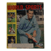 Herb Elliott Signed 1959 World Sports Magazine (PSA) at PristineAuction.com