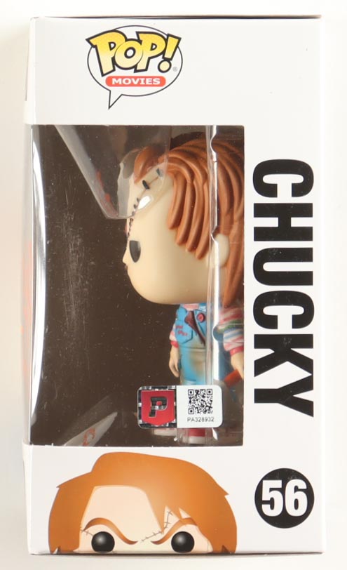Alex Vincent Signed "Child's Play 2" #56 Chucky Funko Pop! Inscribed "Andy" (PA) at PristineAuction.com Alex Vincent Signed "Child's Play 2" #56 Chucky Funko Pop! Inscribed "Andy" (PA) at PristineAuction.com